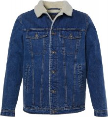 JP1880 851363 Jeansjacke mit Teddyfutter Denimblau