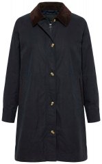 Ulla Popken 851765 Cordmantel Dunkelblau