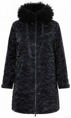 Ulla Popken 853831 Funktionsmantel Schwarz
