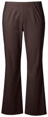 Ulla Popken 854910 Warme Stretchhose mit Gummibund Mahagonibraun