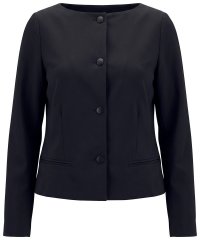 Ulla Popken 855136 Blazer mit Stretch Schwarz