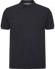 North Latitude poloshirt kurzarm schwarz