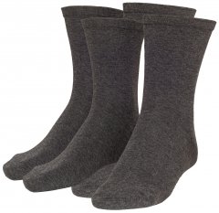 Adamo Adrian Sensitive-socks Charcoal 2-pack