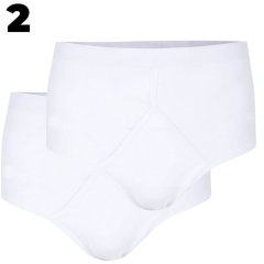 Espionage U003W slips 2er-pack weiß