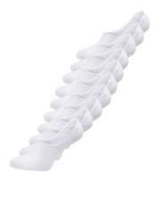 Jack & Jones Basic Sneakersocken Weiß 10er-Pack