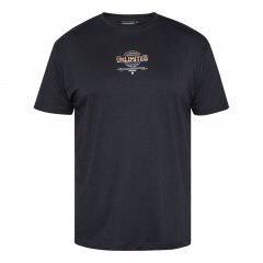 North Latitude T-Shirt With Print Schwarz