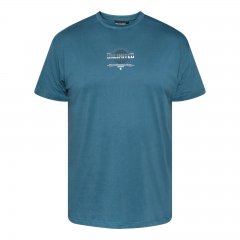 North Latitude T-Shirt With Print Blau