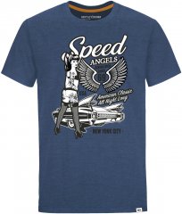 Motley Denim Hanover T-shirt Dark Indigo