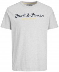 Jack & Jones JCOBERG UPSCALED TEE Grey