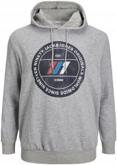 Jack & Jones JORNATE SWEAT Hoodie Grey