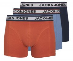 Jack & Jones JACMARCO SOLID Trunks 3-Pack Coronet Blue