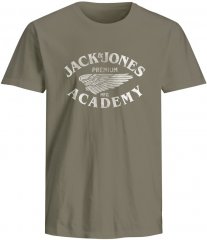 Jack & Jones Freddy Crew Neck T-Shirt Grey