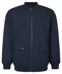 Espionage JT125 Wattierte Jacke Navyblau