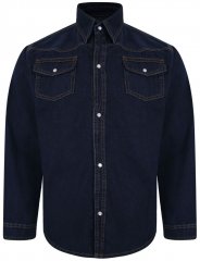 Kam Jeans 602 Denim Shirt Indigo