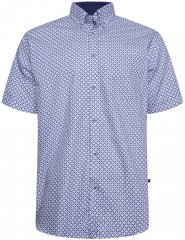 Kam Jeans P046 Hemd mit geometrischem Muster