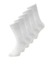 Jack & Jones Basic Tennissocken Weiß 5er-Pack