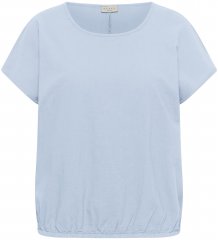 Kaffe Curve Nana Kurzarmbluse Blau