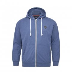 North Latitude Cardigan Hoodie Blue