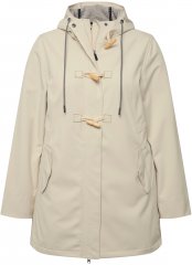 Ulla Popken HYPRAR Water-Repellent Softshell Jacket Vanilla