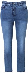Ulla Popken Vintage Wash Stretch Fit Jeans Blue Denim