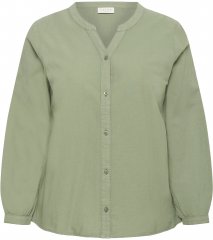 Kaffe Curve Nana Langarmhemd Grün