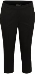 Kaffe Curve Sakira Cropped-Hose Tiefschwarz
