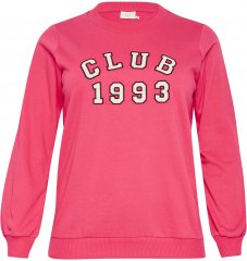Kaffe Curve Violi Sweatshirt Raspberry Pink