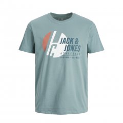 Jack & Jones Spring Logo T-Shirt Cyan