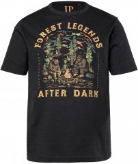JP1880 T-Shirt Short Sleeve Forest Legends Black