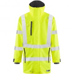 Leo Eastleigh Ecoviz 10K Performance Breathable Anorak Hi-Vis Yellow