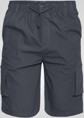 D555 Nick Cargoshorts mit Elastischem Bund Grau