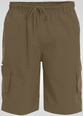 D555 Nick Cargoshorts mit Elastischem Bund Beige