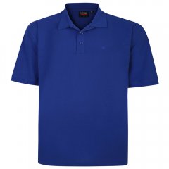 Espionage P074C Kurzarm Poloshirt Königsblau