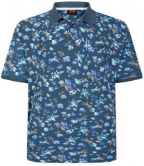 Espionage P221 Polo mit Blumenprint