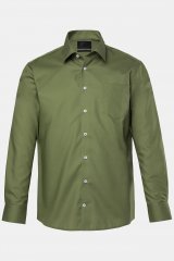 JP1880 Shirt Business Long Sleeve Green