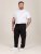 D555 Dexter 1 Cargo Jogger With Bear Embroidery TALL Schwarz - TALL jogginghosen - TALL Jogginghosen mit extra Länge
