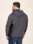 D555 Conrad Detachable Hood Bonded Fleece Zip Through Hoody TALL Navyblau - TALL sweatshirts - TALL Sweatshirts für große Männer