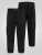 D555 Dexter 1 Cargo Jogger With Bear Embroidery TALL Schwarz - TALL jogginghosen - TALL Jogginghosen mit extra Länge