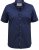 D555 Telford S/S Micro Ao Print Shirt Navy - Herrenhemden - Herrenhemden in großen Größen