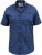 D555 Tristain S/S Floral Ao Print Shirt Navy - Herrenhemden - Herrenhemden in großen Größen