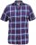 D555 Portland Check Button Down Collar S/S Shirt - Herrenhemden - Herrenhemden in großen Größen