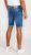 D555 Suffolk Blue Stretch Denim Shorts - Herrenshorts - Herrenshorts in großen Größen