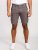 D555 Melton Cotton Cargo Shorts Grey - Herrenshorts - Herrenshorts in großen Größen