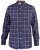 D555 Townsville Check Button Down Collar Shirt Navy - Herrenhemden - Herrenhemden in großen Größen