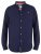 D555 Sennon LS Linen Mix Shirt - Herrenhemden - Herrenhemden in großen Größen