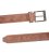 D555 Dylan Tan Bonded Leather Belt - Lange Gürtel - Lange Gürtel für Männer