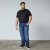 North Latitude Jeans Jack Blue Used Wash - Herren jacken - Herren Jacken in großen Größen