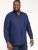 D555 Richard Long Sleeve Oxford Shirt Navy - Herrenhemden - Herrenhemden in großen Größen