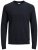 Jack & Jones Crew neck Knitted Sweater Navy - Herren-sweater und -hoodies - Herren-Sweater und -Hoodies in großen Größen