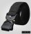 D555 Dale Tactical Stretch Webbing Belt with Heavy Duty Quick Release Buckle Black - Lange Gürtel - Lange Gürtel für Männer